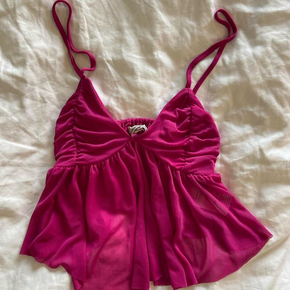 Urban Outfitters Vibrant Pink Camisole